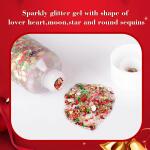 MEICOLY Christmas Body Glitter (50ml): Chunky mermaid glitter gel with sparkling sequins, perfect for Christmas makeup. Ideal stocking stuffer for women and kids during festive celebrations.