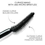 Lance Lash Ide Lash Lifting & Volumizing Mascara, Length & Lift, Smudge Proof & Up To 24H Wear, Black, Black Mascara for Instant Volume