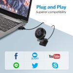 EMEET C955 Webcam for PC, 1080P Webcam