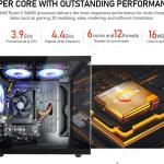 Suevery Gaming PC AMD Ryzen 5 5600G Powerhouse