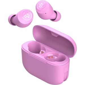 JLab Go Air Pop True Wireless Bluetooth Earbuds & Charging Case - Pink