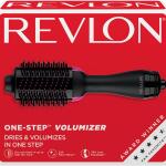 REVLON One-Step Volumizer Hair Dryer and Styler, More Shine and Less Heat Damage for Salon-Style Blowouts, Amazon Exclusive (Black), Now with Improved Motor, Less Frizz