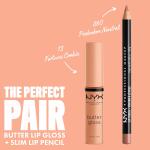 NYX PROFESSIONAL MAKEUP Butter Gloss, Fortune Cookie (True Nude), Non Sticky Lip Gloss