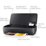 HP OfficeJet 250 All-in-One Portable Printer - Black