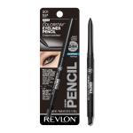 Revlon ColorStay Pencil Waterproof Eyeliner, Black, 0.01 oz, Smudge-Proof, Eye Makeup with Built-In Sharpener, Packaging May Vary, 201