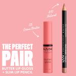 NYX PROFESSIONAL MAKEUP Butter Gloss, Creme Brulee (Natural), Non Sticky Lip Gloss