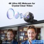 EMEET C950 4K Webcam for PC 