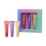 LANEIGE Lip Glowy Balm with Shea Butter, Hydrate, Glossy, Lightweight, Moisturize & Tint, On the Glow Balm Trio