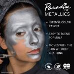 Mehron Makeup Paradise AQ (40 g, Metallic Fuchsia): Water-activated face and body paint for stage, screen, special FX, beauty, cosplay, and Halloween.