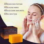 VALITIC Kojic Acid Dark Spot Remover Soap Bars (2 Pack): Enriched with vitamin C retinol collagen turmeric and olive oil plus hyaluronic acid vitamin E and shea butter for effective care.