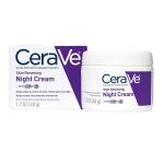 CeraVe Skin Renewing Night Cream, 1.7 Ounce, Packaging may Vary, Niacinamide, Peptide Complex, and Hyaluronic Acid Moisturizer for Face