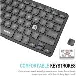 Arteck Universal Multi-Device Bluetooth Keyboard Ultra Slim and Compact Wireless Bluetooth Keyboard