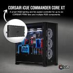 CORSAIR iCUE COMMANDER CORE XT, Digital Fan Speed and RGB Lighting Controller