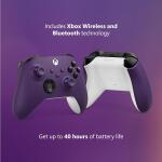 Xbox Core Wireless Gaming Controller, Astral Purple, Xbox Series X S, Xbox One, Windows PC, Android, and iOS