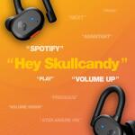 Skullcandy Push Active In-Ear Wireless Earbuds - True Black/Orange