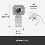 Logitech for Creators StreamCam Webcam - White