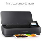 HP OfficeJet 250 All-in-One Portable Printer - Black