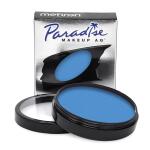 Mehron Makeup Paradise AQ (40 g, Sky): Water-activated face and body paint for stage, screen, special FX, beauty, cosplay, and Halloween.