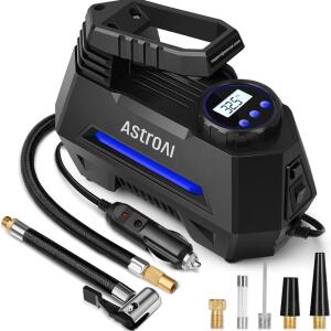 AstroAI Tire Inflator Portable Air Compressor Tire Air Pump for Car Tires - Car Accessories,