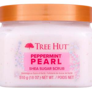 Tree Hut Peppermint Pearl Shea Sugar Scrub 18 OZ.