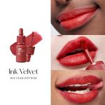 Peripera Ink the Velvet Lip Tint, 002 CELEB DEEP ROSE, High Pigment Color, Longwear, Weightless, Not Animal Tested, Gluten Free, Paraben Free