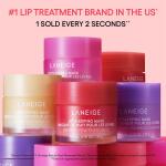 LANEIGE Lip Sleeping Mask, For Flaky and Dry Lips, Nourish, Hydrate, Vitamin C, Murumuru & Shea Butter, Antioxidants, Berry