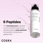 COSRX 6 Peptides Collagen Booster Toner Serum with Niacinamide & Hyaluronic Acid, Primer Serum for Face Before Makeup, 5.07 fl oz, Korean Skin Care