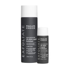 Paula's Choice SKIN PERFECTING 2% BHA Liquid Salicylic Acid Exfoliant (Full and Travel Size)