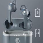 Skullcandy Indy Evo In-Ear Wireless Earbuds - Grey