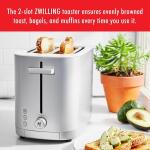 Zwilling Enfinigy Toaster- 2 Slot ,2-Slice Gray Toaster