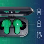 Skullcandy Dime 2 In-Ear Wireless Earbuds - Dark Blue/Green