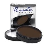 Mehron Makeup Paradise AQ (40 g, Dark Brown): Water-activated face and body paint for stage, screen, special FX, beauty, cosplay, and Halloween.