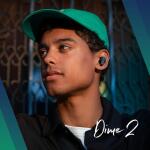 Skullcandy Dime 2 In-Ear Wireless Earbuds - Dark Blue/Green