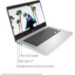 HP 2020 Flagship 14 Chromebook Laptop 14-inch N5000 Processor 4GB DDR4 64GB (Renewed)