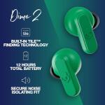 Skullcandy Dime 2 In-Ear Wireless Earbuds - Dark Blue/Green