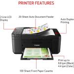 Canon PIXMA TR4720 All-in-One Wireless Printer - Black