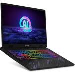 MSI Pulse 16 AI 16” 240Hz QHD+ Gaming Laptop: Intel Core Ultra 9-185H, NVIDIA Geforce RTX 4060