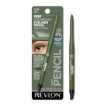 Revlon ColorStay Pencil Waterproof Eyeliner, 206 Jade, 0.01 oz, Smudge Proof, Eye Makeup with Built In Sharpener, Packaging May Vary