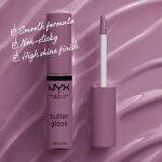 NYX PROFESSIONAL MAKEUP Butter Gloss, Marshmallow (Muted Lilac), Non Sticky Lip Gloss