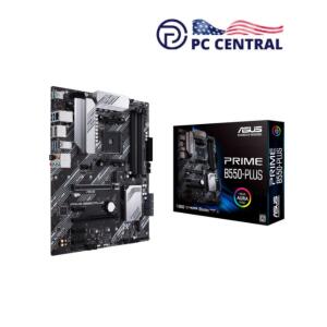 AMD Motherboard Kit 5800X 3.8 GHz Ryzen 7 Eight-Core AM4 Processor & ASUS Prime B550 Plus ATX