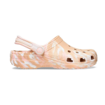 Crocs Unisex Classic Marbled Clog Chai/Pink Rose Size 11