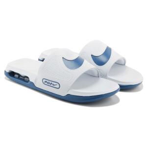 Nike Men's Air Max Cirro Slide Sandal Platnium Grey/Blue