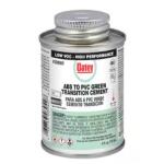 Oatey - 4 oz. ABS to PVC Transition Cement - California Compliant