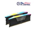 Corsair 32GB VENGEANCE RGB DDR5 6400MT/s DIMM Memory Kit (Black, 2 x 16GB)