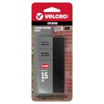 VELCRO4 in. x 2 in. Industrial Strength Extreme Strip, Black (91839)