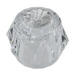 Delta Clear Knob Replace Handle with Button