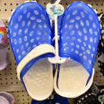 Surf Seven USA Kids Flip Flops Close Toe Royal /White Size 2/3