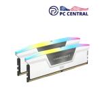 Corsair 32GB VENGEANCE RGB DDR5 6400MT/s DIMM Memory Kit (White, 2 x 16GB)