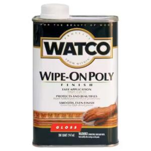 Watco - 1 qt. Gloss Polyurethane Wipe-On