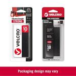 VELCRO4 in. x 2 in. Industrial Strength Strips in Black (2-Pack) (90199)